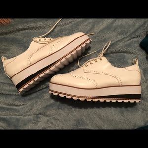 BRAND NEW Platform Oxfords